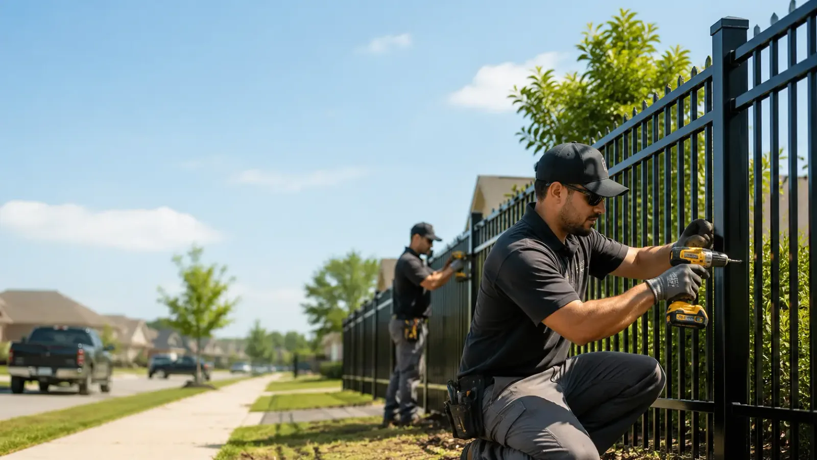 Metal Fence Installation in Clover, SC